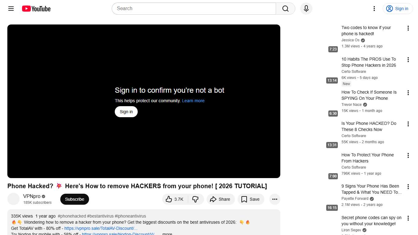 Phone Hacked? 💥 Here's How to remove HACKERS from your phone! [ 2026 TUTORIAL] - YouTube